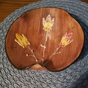Vintage Elbee Italy Embossed Bowl
